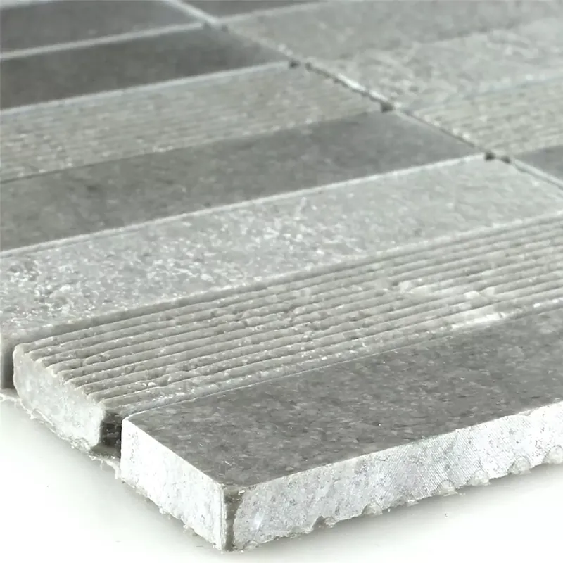Legkelendőbb Mozaik Csempe Üveggolyó Brick Csiszolt Deres Szürke