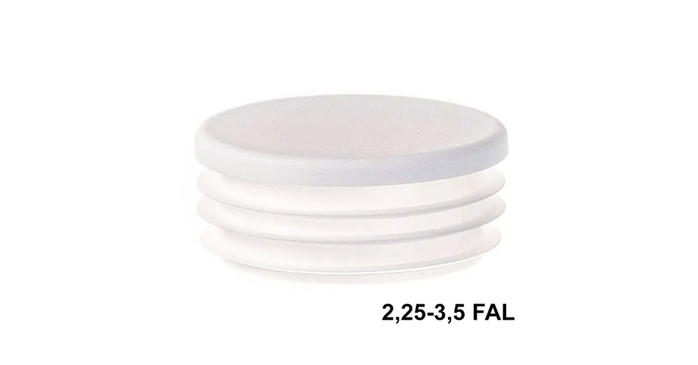 Biztonságos fizetés CSŐDUGÓ 1col (D33,7mm) FEHÉR LAMELLÁS (2,25-3,5 FALVASTAG) MAGYAR 1H