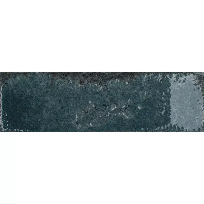Kiárusítás Fali Csempe Lara Csillogó Hullámos 10x30cm Kék