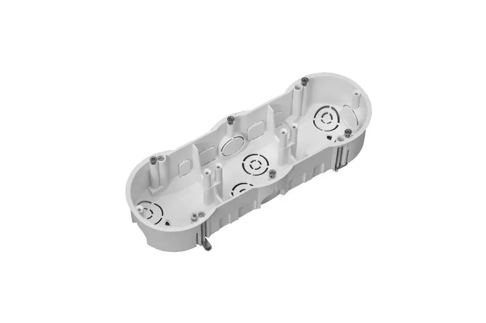 Legjobb ár Gipszkarton szerelvénydoboz, fehér, PK60 hármas, 45mm, IP30