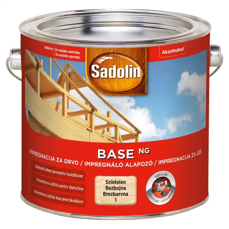 Vedd meg most Sadolin Base Impregnáló Alapozó 2,5l