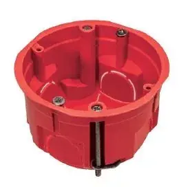 Halogénmentes gipszkarton szerelvénydoboz, sekély, PK60, 45mm, IP30 Kedvezmény