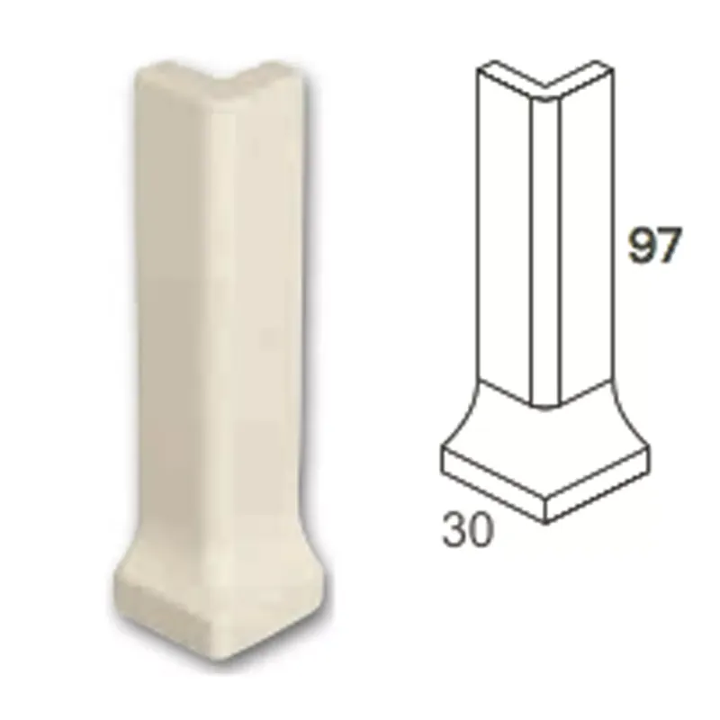 Külső Sarok Jó Gabona Csempe Antracit 10x3cm Vásárlói kedvenc