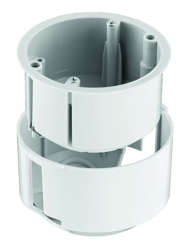 KUP68 szerelvénydoboz gipszkarton falhoz, speciális külső hüvellyel, 52mm Exkluzív ajánlat