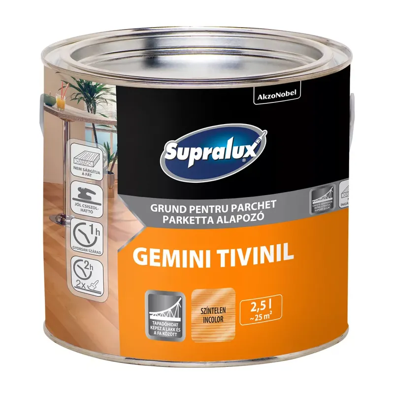 Akció Supralux Gemini Tivinil parketta alapozó 2,5l