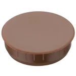 Újdonság LYUKDUGÓ D35*10mm TAKARÓSAPKA BARNA IMPORT