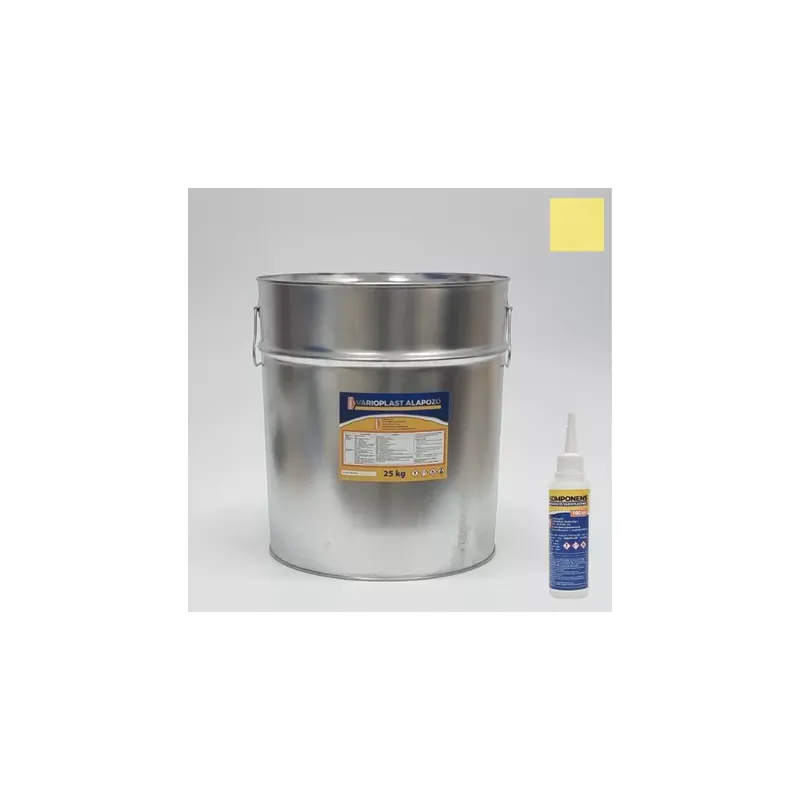 Árcsökkenés Műgyanta Padló Varioplast fedő önterülő padlóhoz beige 25 kg + B komponens 5X 100 ml