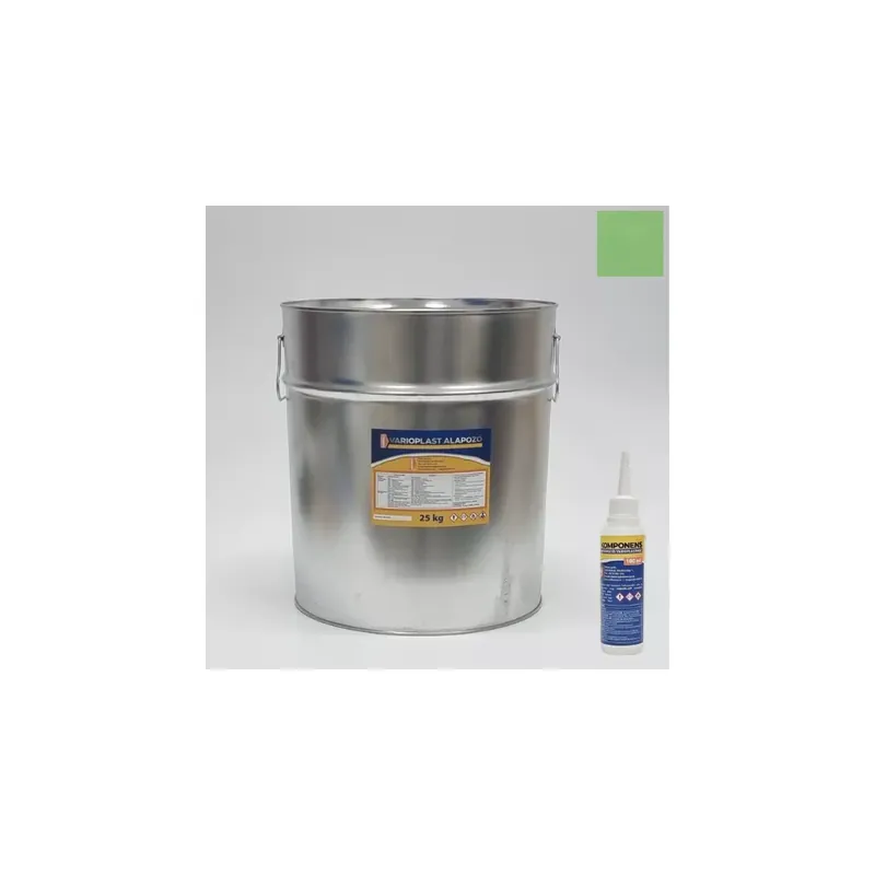 Műgyanta Padló Varioplast fedő önterülő padlóhoz világoszöld 25 kg + B komponens 5X 100 ml Vedd meg online