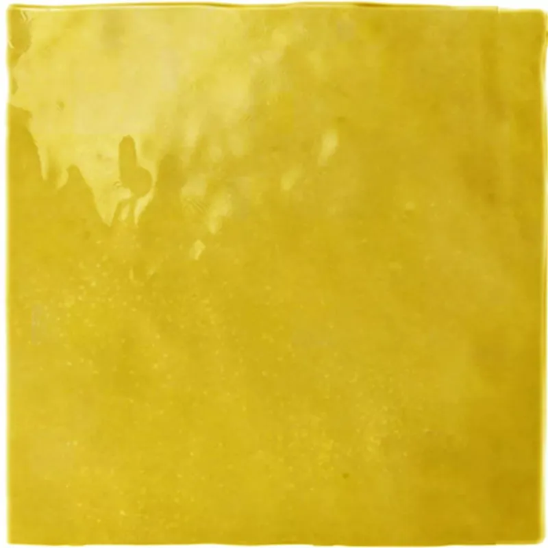 Végkiárusítás Fali Csempe Rebecca Hullámos Sárga 16,2x16,2cm
