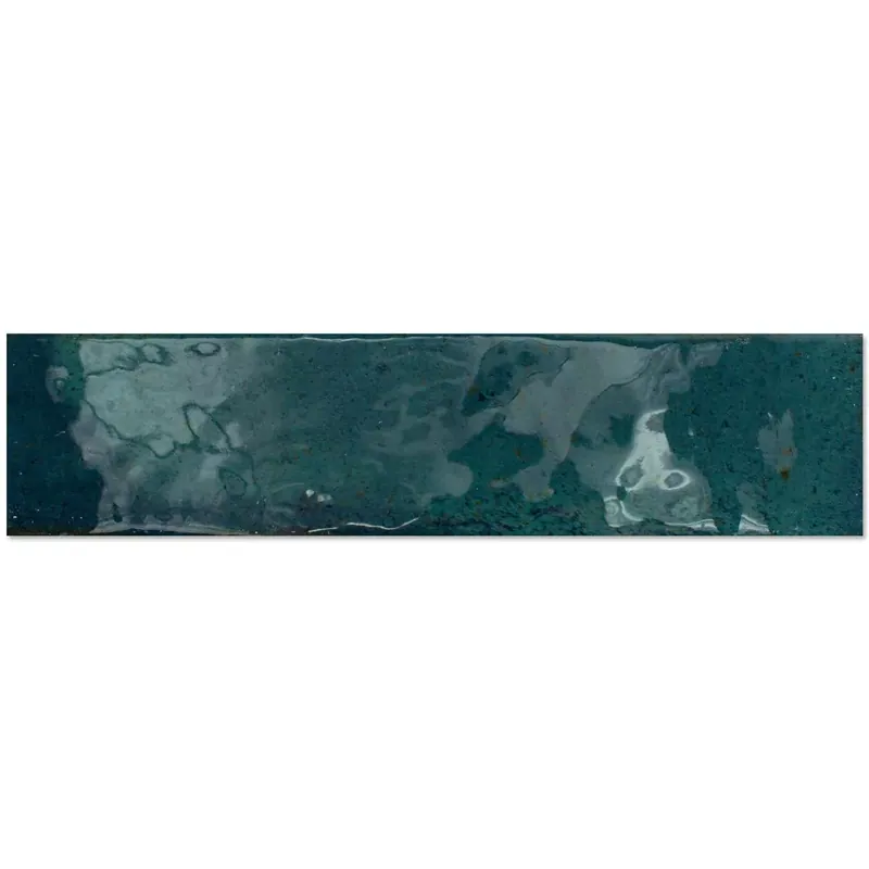 Expressz kézbesítés Fali Csempe Kiowa Csillogó Hullámos Kék 6x25cm
