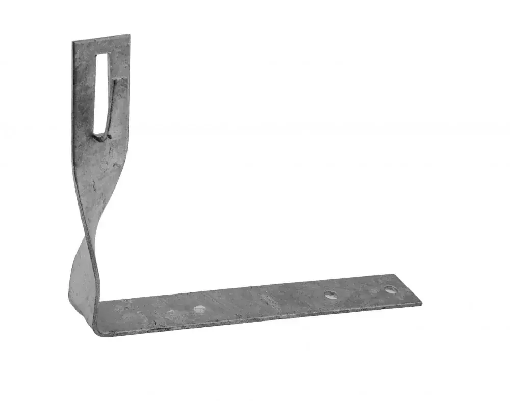 Végkiárusítás Horganyzott tetőcserép tartó, csavart (hajlítással rögzíthető) Hossz=160mm