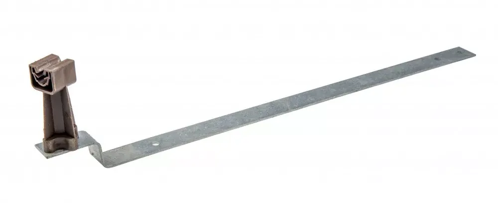 Tetőcserép tartó, Hossz= 420mm, horganyzott, (vezeték átmérő 8mm) Csak ma