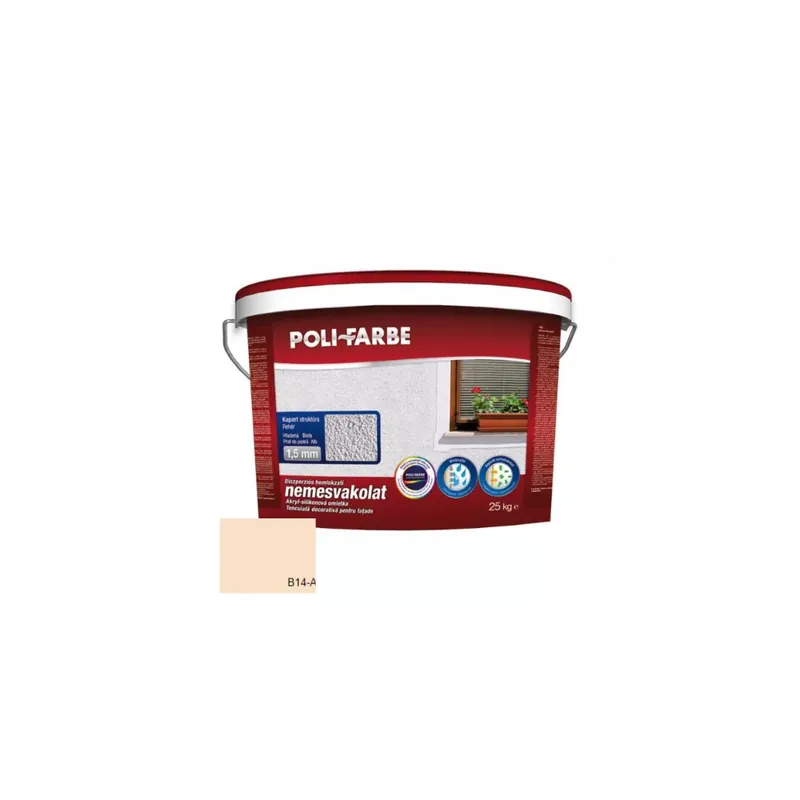 Nemesvakolat kapart 1,5 mm 25 kg B14-A Poli-Farbe Vedd meg online