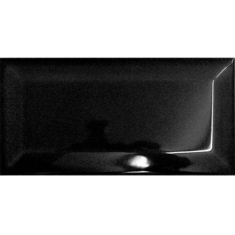 Metro Fali Csempe Colombo Black 10x20cm Kedvezmény