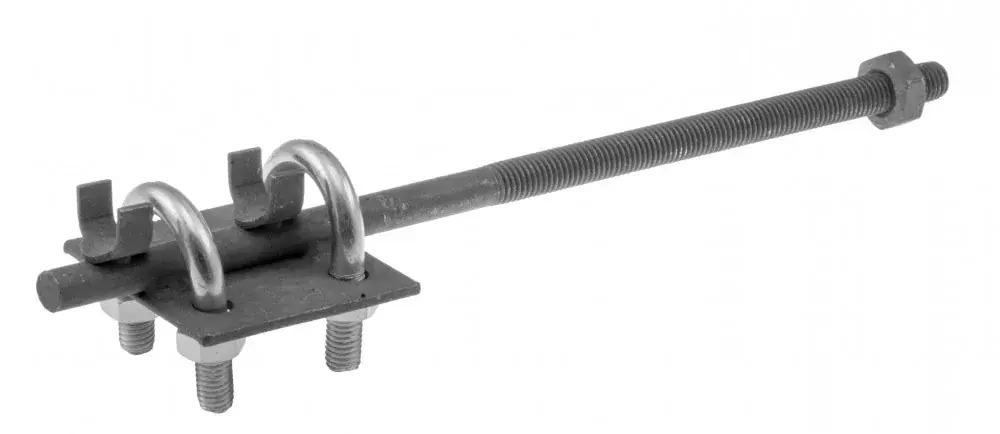 Vedd meg most Villámvédelmi vezetékfeszítő, rögzítővel, 220mm, M10 csavar