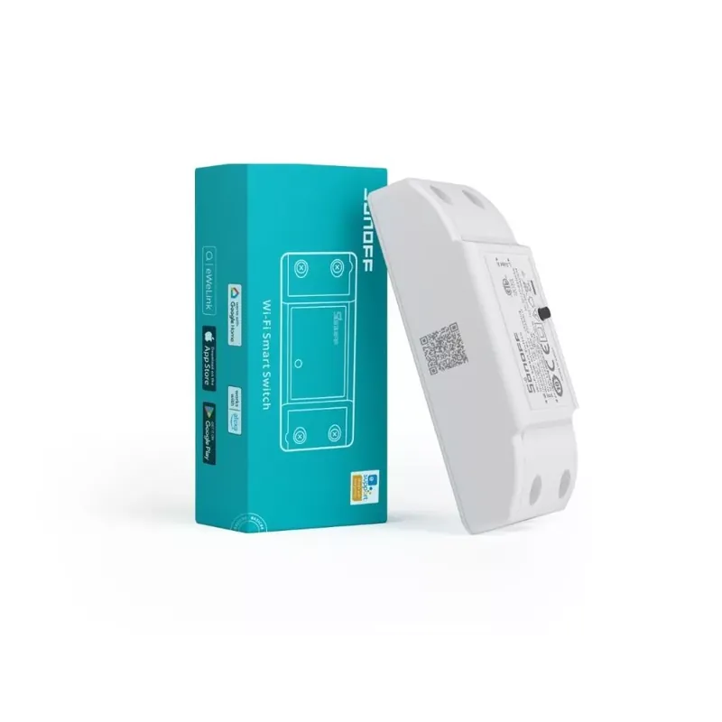 Sonoff Basic (R4) WiFi + Bluetooth okosrelé Rendeld meg most