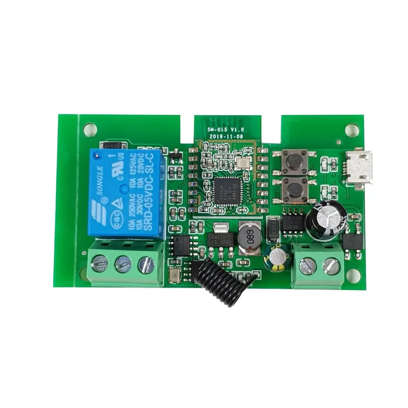 SmartWise 5V-32V egy áramkörös, Zigbee + RF NO/NC okosrelé Árcsökkenés