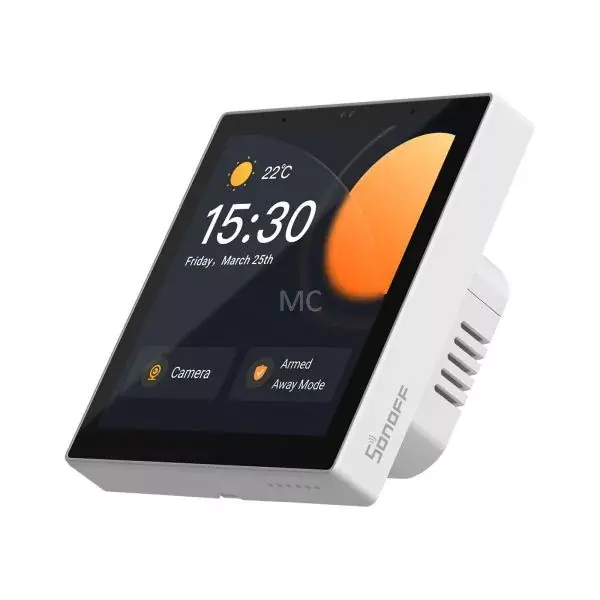 Sonoff NSPanel Pro érintőképernyős vezérlőpanel, Zigbee és Bluetooth gateway, fehér Ajánlat