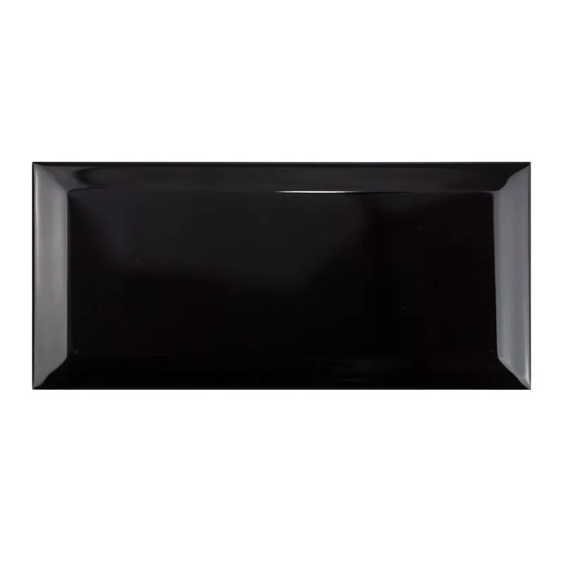 Azonnal elérhető Metro Fali Csempe Brasilia Fazetta 7,5x15x0,7cm Negro