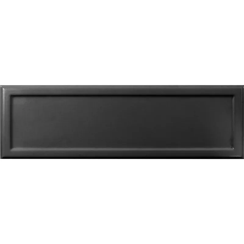 Metro Fali Csempe Kennedy Fekete 10x30cm Szuper ajánlat