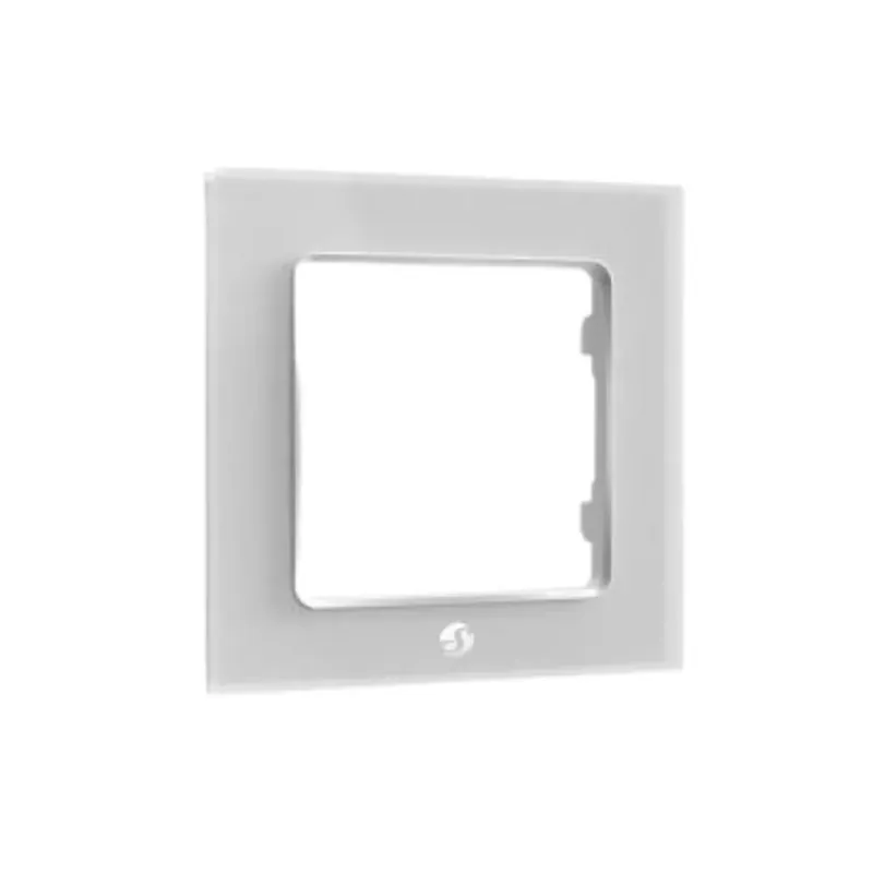 Shelly Wall Switch sorolókeret, 1-es fehér üveg előlapos Azonnal elérhető