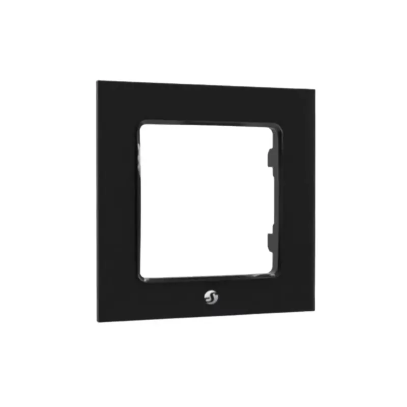 Korlátozott ajánlat Shelly Wall Switch sorolókeret, 1-es fekete üveg előlapos