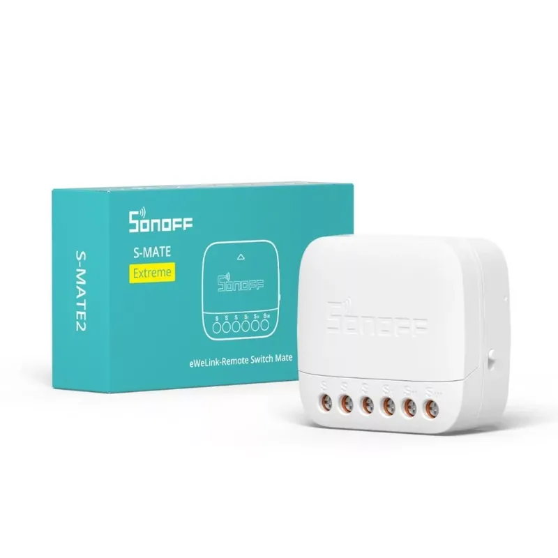 Vásárlói kedvenc Sonoff S-MATE Extreme (S-MATE2) eWeLink-Remote vezeték nélküli kapcsoló modul