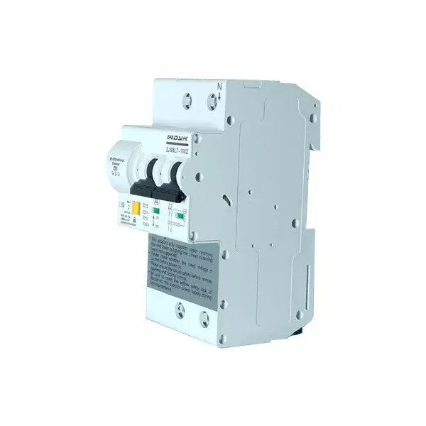 Prémium WDYK MCB POW 10A 1P+1N, WiFi-s, kétpólusú kismegszakító, fogyasztásméréssel