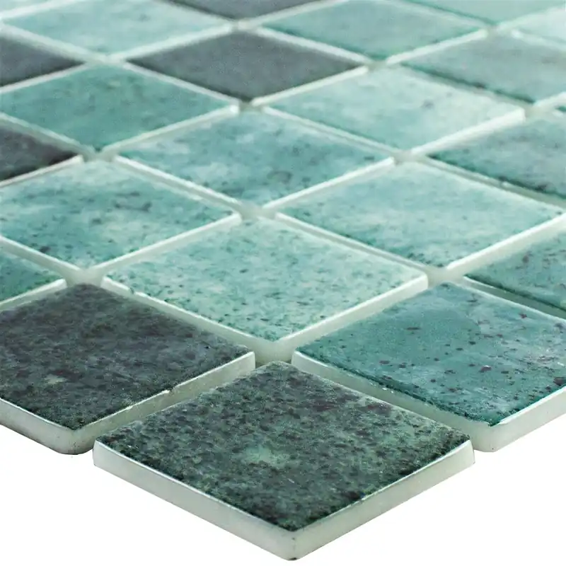 Ne maradj le Üveg Medencemozaik Baltic Zöld 38x38mm