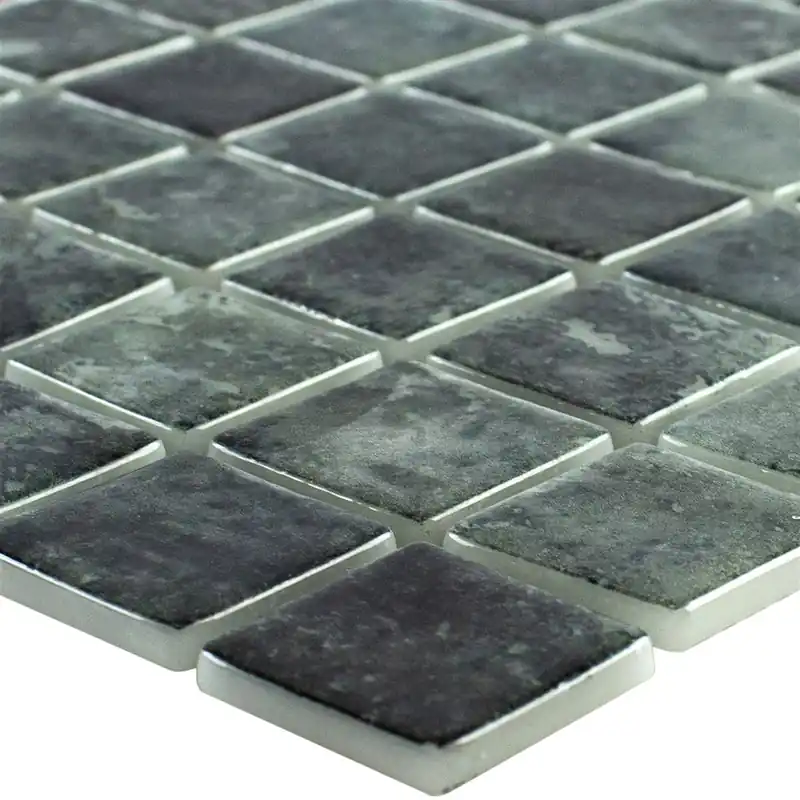 Ne maradj le Üveg Medencemozaik Baltic Fekete 25x25mm