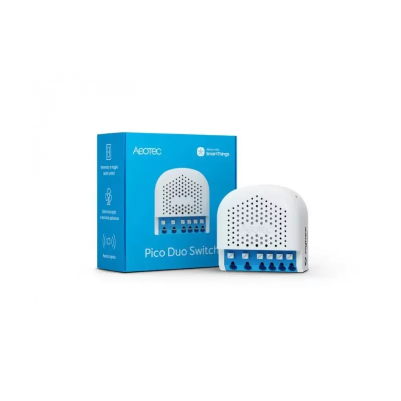 Aeotec Pico DUO Zigbee 3.0 két áramkörös relémodul (ZGA003) Legnépszerűbb