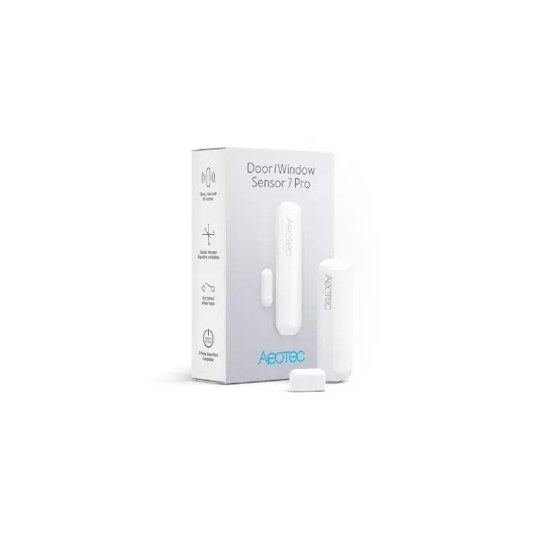 Utolsó esély Aeotec Door/Window Sensor 7 Pro – ajtó/ablak nyitás- és dőlésérzékelő – Z-Wave (ZWA012)