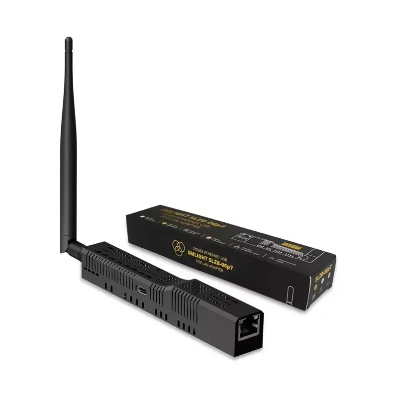 SLZB-06p7 Zigbee Ethernet, PoE, USB, Wi-Fi adapter (router and coordinator üzemmód), CC2652P7 Szezonális akció
