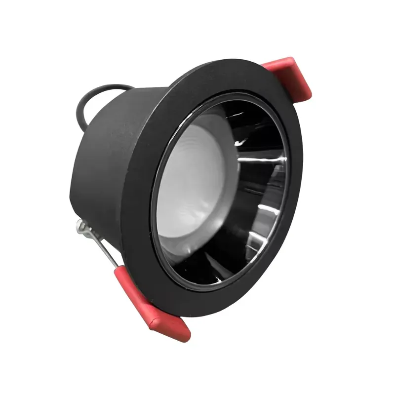 Gyors szállítás Gledopto GL-D-001P Zigbee Pro (Zigbee 3.0 + RF vevős) okos süllyesztett RGBCCT LED spot lámpa (450 lumen, IP33), fekete kerettel