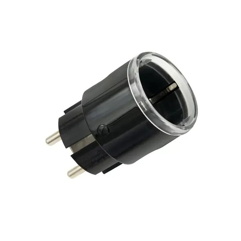 Shelly Plug S (Gen3) Wi-Fi + Bluetooth, Matter kompatibilis, fogyasztásmérős okoskonnektor, fekete Legkelendőbb