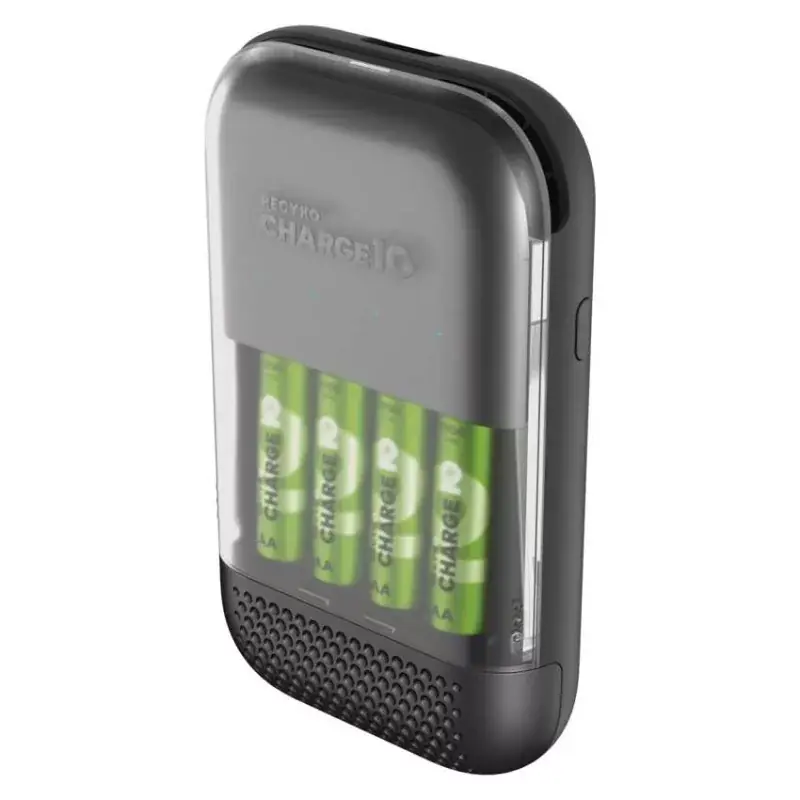 Árengedmény GP Akkumulátor töltő Charge 10 S491 + 4× AA