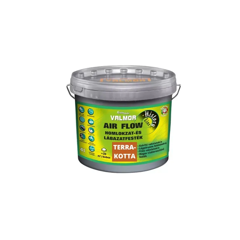Csak ma Valmor Air Flow Homlokzat és Lábazatfesték terrakotta 4l