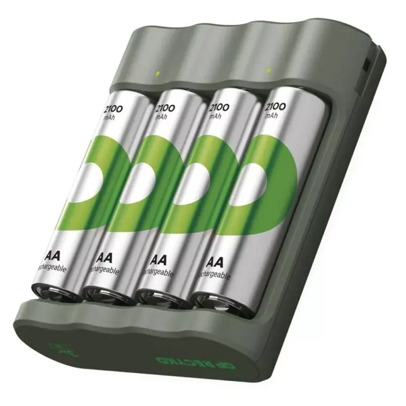 GP Akkumulátor töltő Eco E441+4xAA ReCyko 2100mAh Szezonális akció