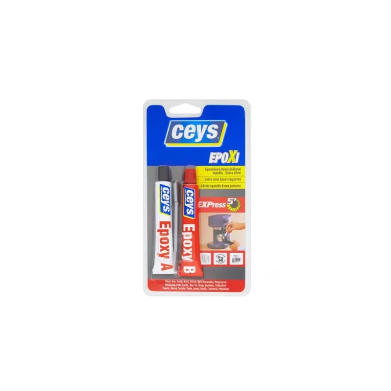 Kétkomponensű ragasztó Epoxy ragasztó Ceys Nézd meg most