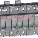 Végkiárusítás KIWA túlfeszültség levezető POm I 3+1R LCF 100/25kA szikraköz+varisztor túlfeszültség levezető T1+T2 (B+C) cikkszám 81.143