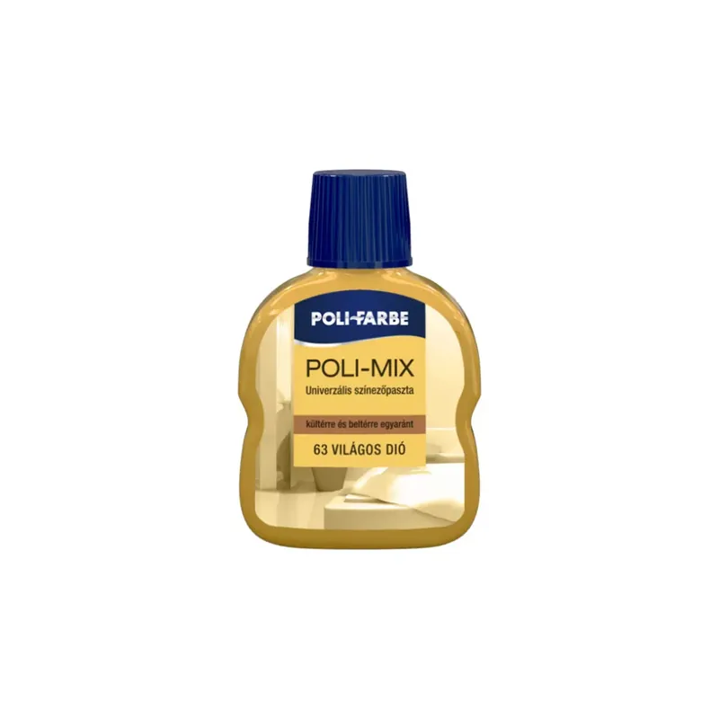 Színezőpaszta Univerzális Poli-Mix világos dió 63 színben 100ml Gyors kiszállítás