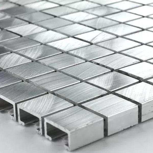 Ajánlat Mozaik Csempe Alumínium Mono Ezüst 15x15x8mm