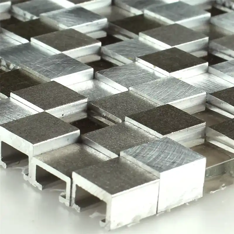 Azonnal elérhető Alumínium Üvegmozaik Csempék 3D
