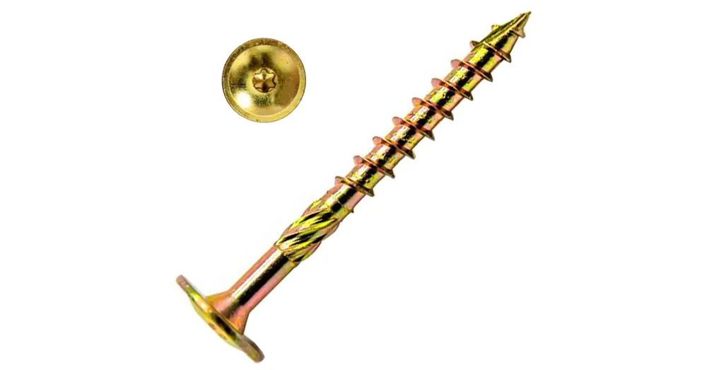FASZERK.ÉPÍTŐ CSAVAR D4*50 SHG. ÁCSSZERKEZETI LAPOS TORX IMPORT Azonnal elérhető