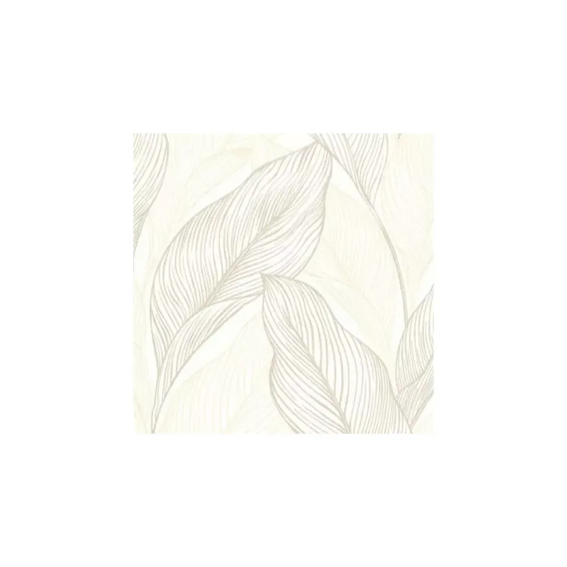 Levélmintás krém színárnyalatú Vlies Tapéta COLLAGE/ERISMANN 10282-02 Biztonságos vásárlás