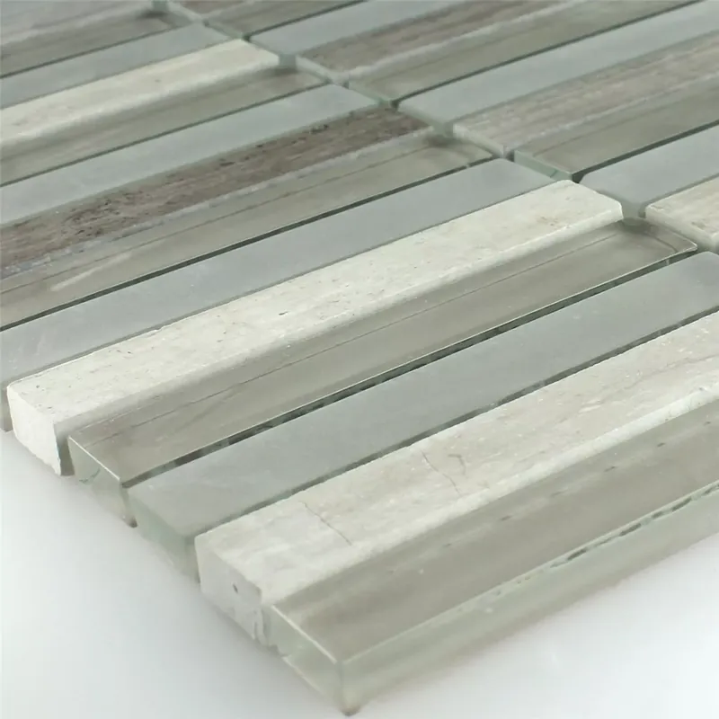 Mozaik Csempe Üveg Üveggolyó Burlywood 15x98x8mm Kihagyhatatlan ajánlat