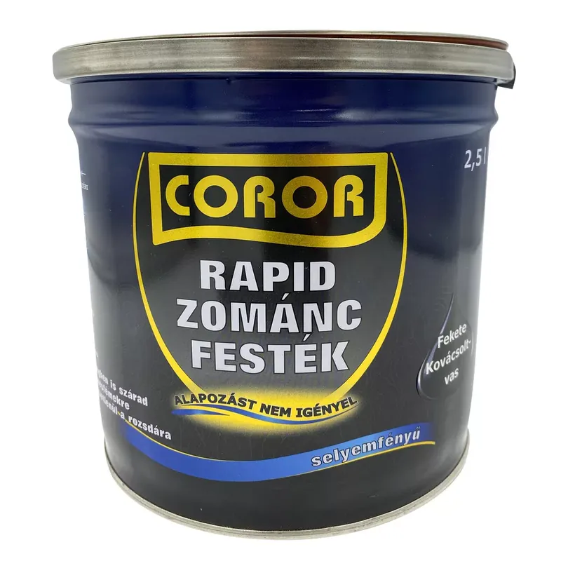Coror Rapid Zománcfesték kovácsoltvas fekete 0,75l Szuper ajánlat