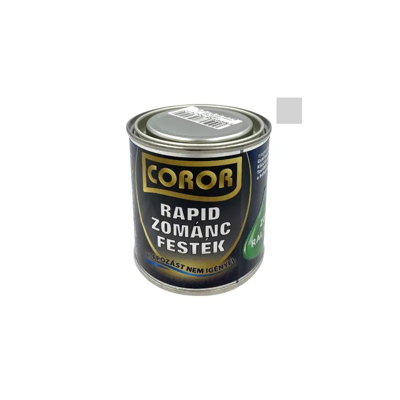 Akció Coror Rapid Zománcfesték ezüst RAL 9006 2,5l
