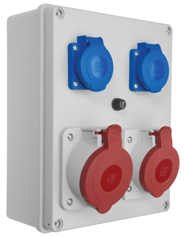 Gyors kiszállítás R-BOX 240, 1x32A/5p, 1x16A/5p, 2x250V