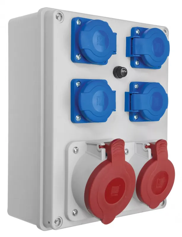 Szezonális akció R-BOX 240, 1x32A/5p, 1x16A/5p, 4x250V